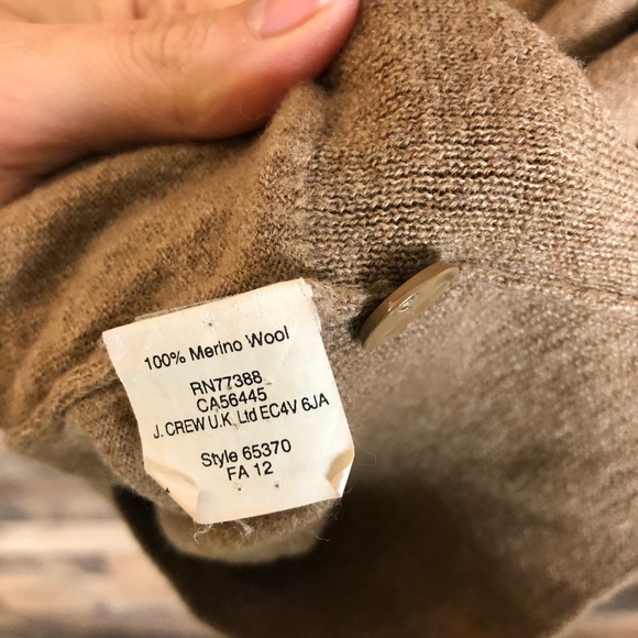 J. Crew button up wool sweater - Picture 5 of 7